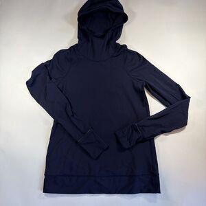 Lululemon Women’s Blueish Purple Fitted Running Hoodie Size 4